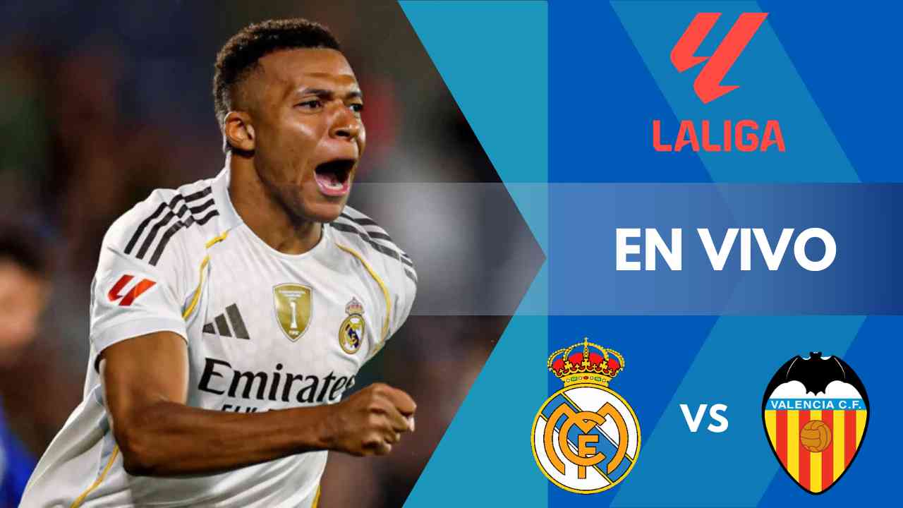 real madrid valencia donde ver hoy vivo online partido partidazo liga canales canal tv television plataformas streaming directo emision emisiones app aplicaciones movistar espn directv disney espana mexico colombia argentina espanol gratis paginas web redes sociales sitios horarios a que hora juegan mbappe bernabeu lider