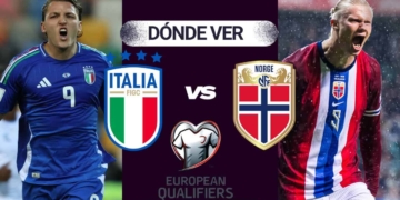 donde ver italia vs noruega eliminatoria mundial 2026 tv online