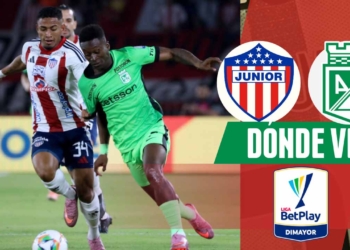 donde ver junior atletico nacional cuadrangulares tv online