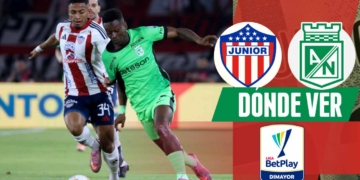 donde ver junior atletico nacional cuadrangulares tv online