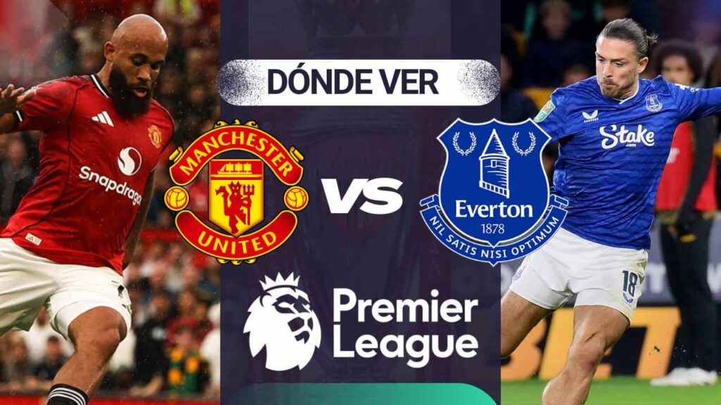 donde ver manchester united vs everton premier league tv online