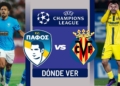 donde ver pafos villarreal champions league tv online