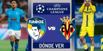 donde ver pafos villarreal champions league tv online