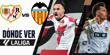 donde ver rayo vallecano valencia laliga tv online