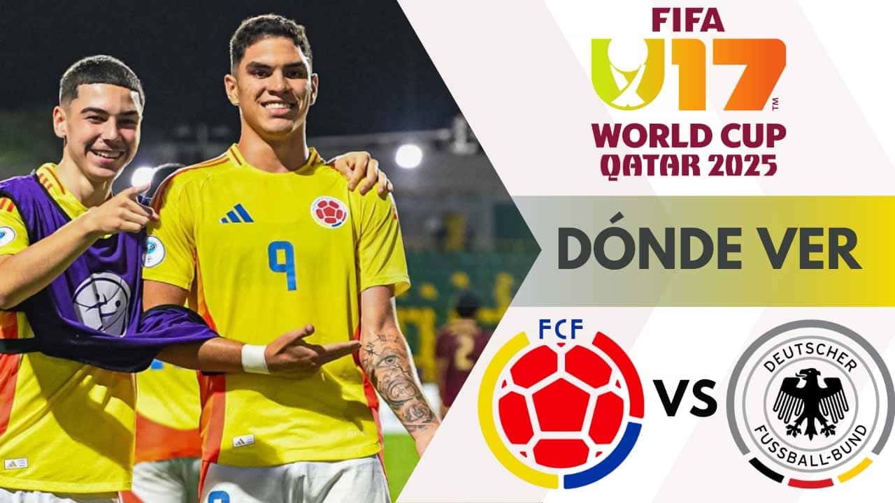 donde ver seleccion colombia alemania mundial sub 17 tv online