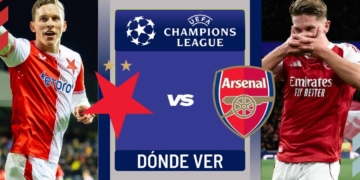 donde ver slavia praga arsenal champions league tv online