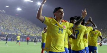 seleccion colombia gustavo puerta gol amistoso nueva zelanda miami florida estados unidos estadio chase meddi nestor lorenzo convocatoria lista defintiva mundial bayer lekerkusen bundesliga racing santander mundial sub 20 james luis diaz mundial 2026 mexico canada fecha fifa