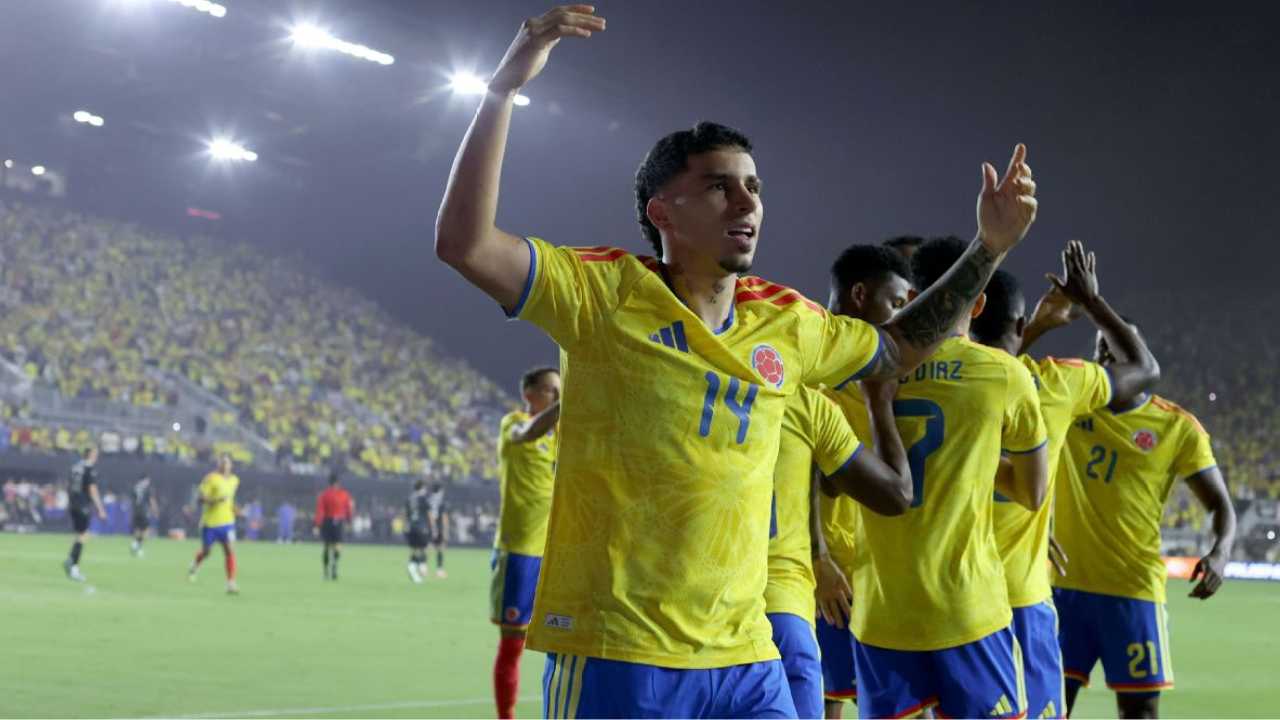 seleccion colombia gustavo puerta gol amistoso nueva zelanda miami florida estados unidos estadio chase meddi nestor lorenzo convocatoria lista defintiva mundial bayer lekerkusen bundesliga racing santander mundial sub 20 james luis diaz mundial 2026 mexico canada fecha fifa