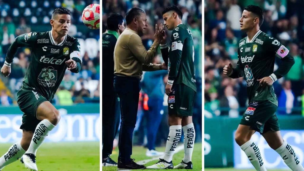 james rodriguez numeros goles asistencias club leon mexico