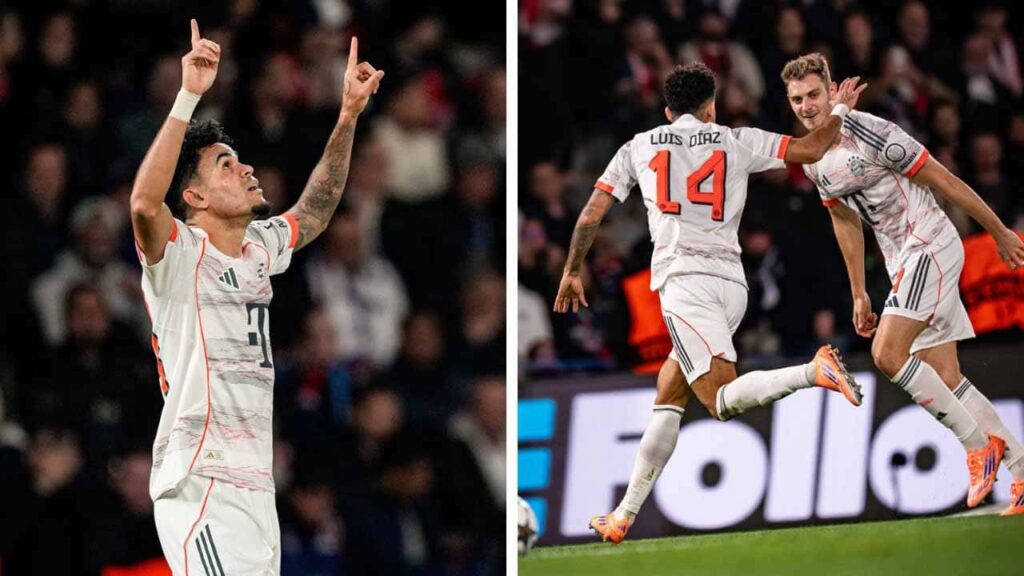 luis diaz goleador historico colombiano champions league bayern psg