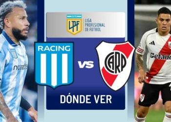 racing vs river donde ver hoy vivo online plataformas streaming transmision transmisiones emision emisiones app aplicaciones canal canales tv television en directo senal abierta youtube futbol gratis paginas web sitios internet a que hora juegan horarios países donde pasan como ver espn disney telefe juanfer quintero marcelo gallardo cilindro avellaneda monumental directv