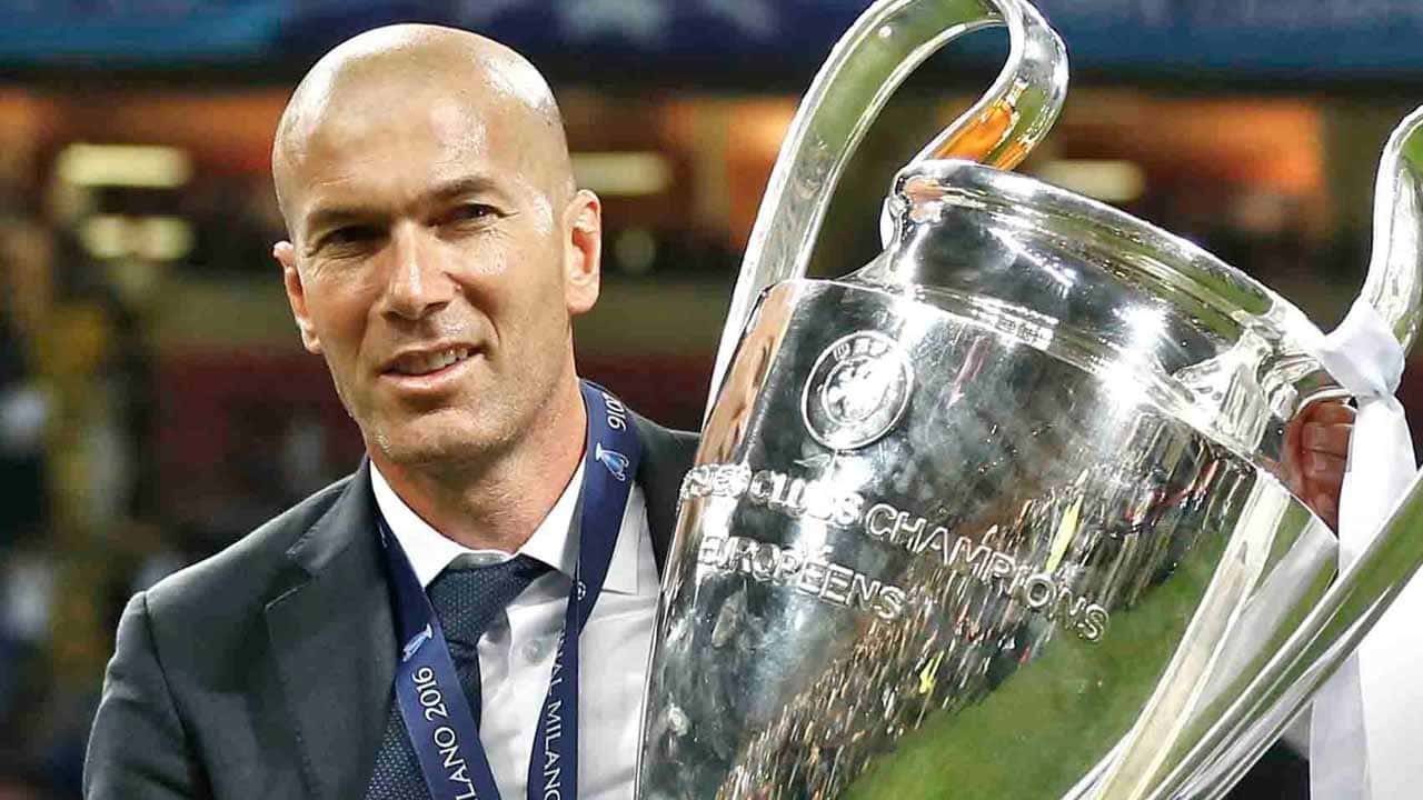 real madrid zidane entrenador titulos