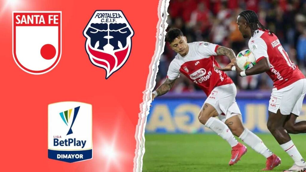 independiente santafe vs fortaleza ceif donde ver hoy vivo online plataformas streaming transmision transmisiones emision emisiones app aplicaciones canal canales tv television en directo senal abierta youtube futbol gratis paginas web sitios internet a que hora juegan horarios países donde pasan como ver campin bogota futbol profesional colombiano fpc liga betplay dimayor win sports