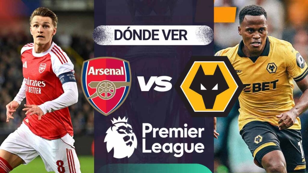donde ver arsenal wolverhampton premier league tv online