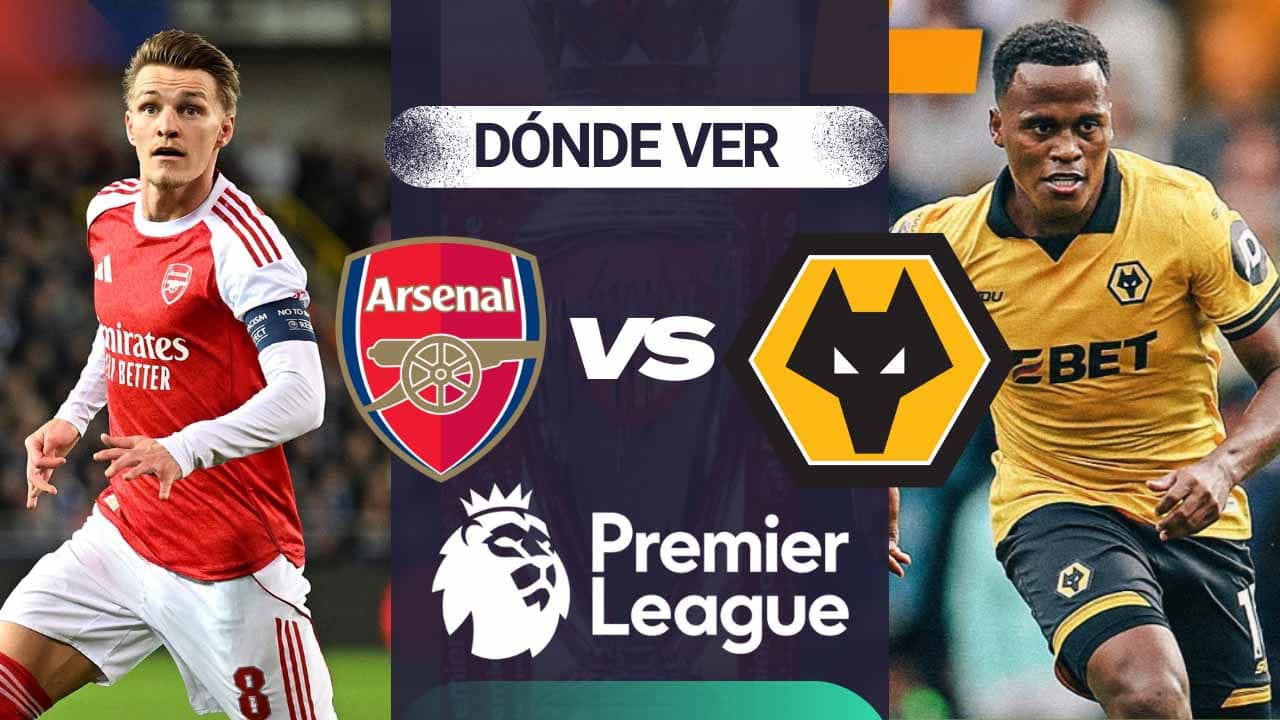 donde ver arsenal wolverhampton premier league tv online