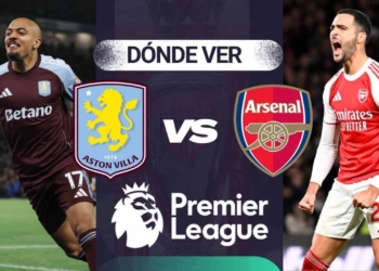 donde ver aston villa arsenal premier league tv online