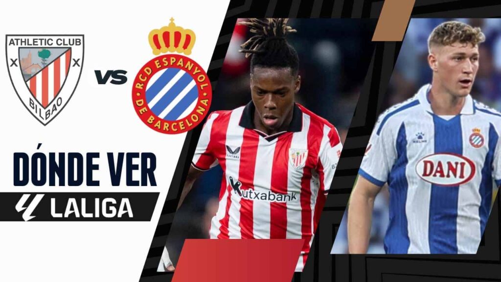 donde ver athletic club espanyol laliga tv online