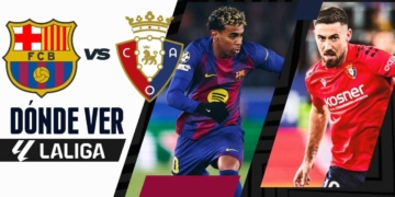 donde ver barcelona osasuna laliga tv online