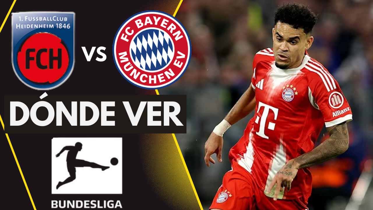 donde ver bayern heidenheim bundesliga tv online