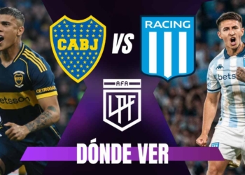 donde ver boca vs racing liga argentina tv online