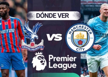 donde ver crystal palace manchester city premier league tv online