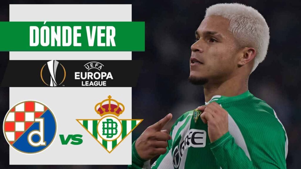 donde ver real betis dinamo zagreb europa league tv online