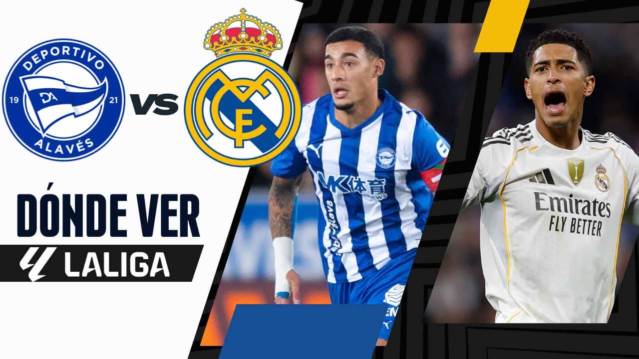 donde ver real madrid alaves laliga tv online