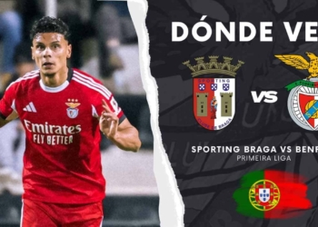 donde ver richard rios benfica sporting braga tv online