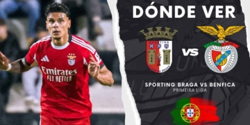 donde ver richard rios benfica sporting braga tv online