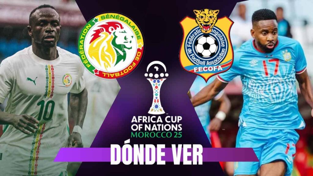 donde ver senegal congo copa africa tv online