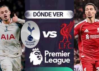 donde ver tottenham vs liverpool premier league tv online
