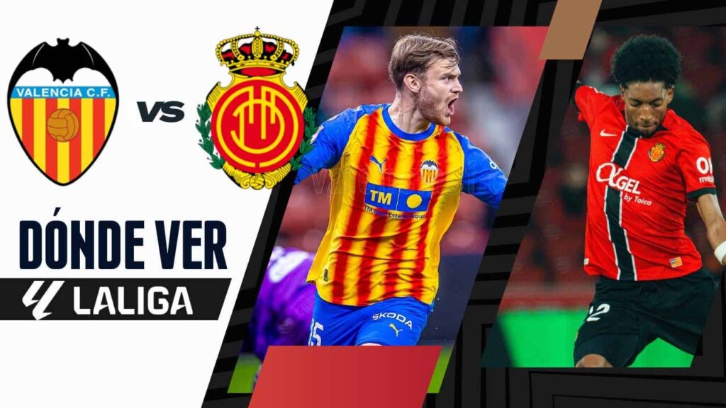 donde ver valencia mallorca laliga tv online