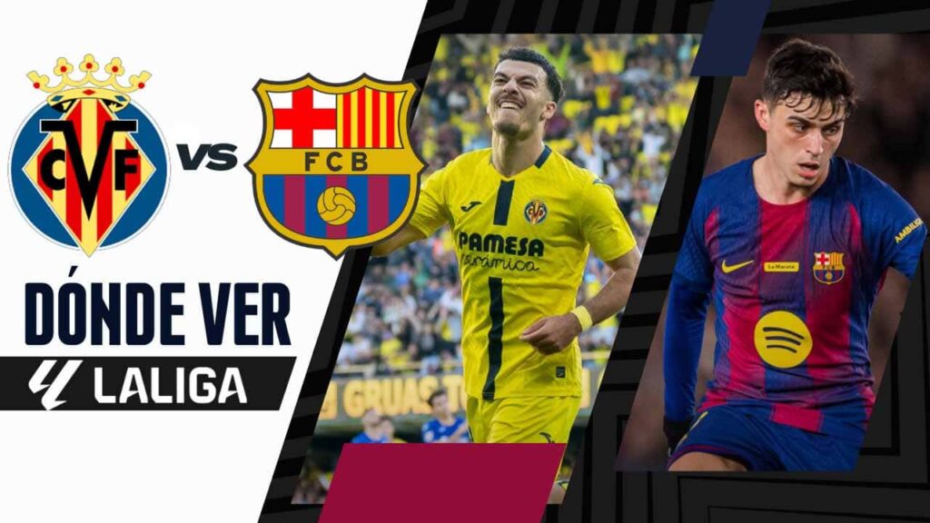 donde ver villarreal barcelona laliga tv online