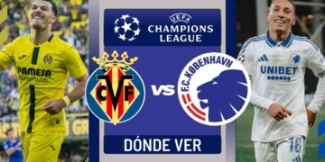 donde ver villarreal copenhague champions league tv online