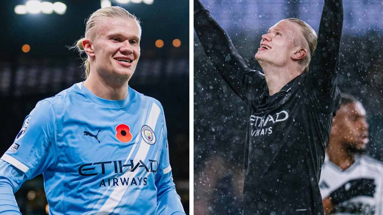 erling haaland record 100 goles premier league manchester city