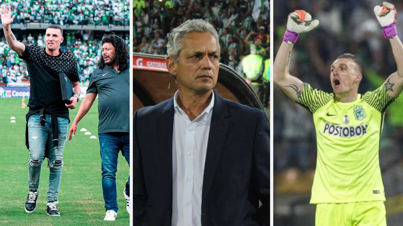 franco armani atletico nacional river plate represenatnte aroz version oficial declaraciones esposa colombiana daniela rendon mercado fichajes refuerzos contrataciones incorporaciones contratados plantilla verdolaga gustavo fermani director tecnico entrenador dt reinaldo rueda copa libertadores