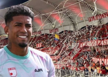 harold santiago mosquera refuerzo america de cali mercado fichajes futbol profesional colombiano fpc liga betplay dimayor familia gomez marcela tulio independiente santa fe durector tecnico david gonzalez dt entrenador cascajal sede entrenamiento cuadrangulares eliminado copa sudamericana libertadores reclasificacion atletico nacional millonarios junior dim contrataciones contratados incorporaciones plantilla profesional presentacion