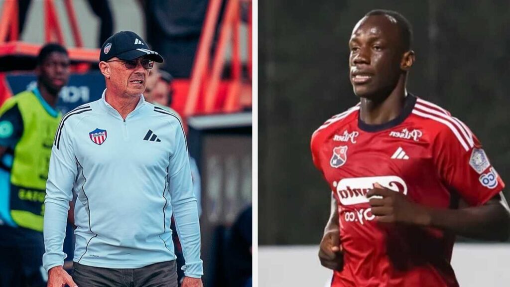 junior barranquilla baldomero perlaza interes familia char alfredo arias dircetor tecnico dt entrenador deportivo independiente medellin dim didier moreno mercado fichajes futbol profesional colombiano fpc liga betplay dimayor colombia metropolitano copa libertadores refuerzos incorporaciones contrataciones contratados