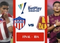 junior tolima donde ver hoy vivo online plataformas streaming transmision transmisiones emision emisiones app aplicaciones canal canales tv television en directo senal abierta youtube futbol gratis paginas web sitios internet a que hora juegan horarios países donde pasan como ver final liga betplay dimayor futbol profesional colombiano fpc metropolitano barranquilla win espn