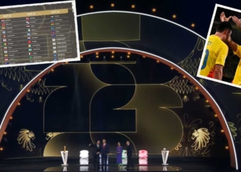 sorteo mundial 2026 oficial grupos colombia estados unidos mexico canada argentina trump sede kennedy center de washington james luis diaz jesurun nestor lorenzo gianni infantino