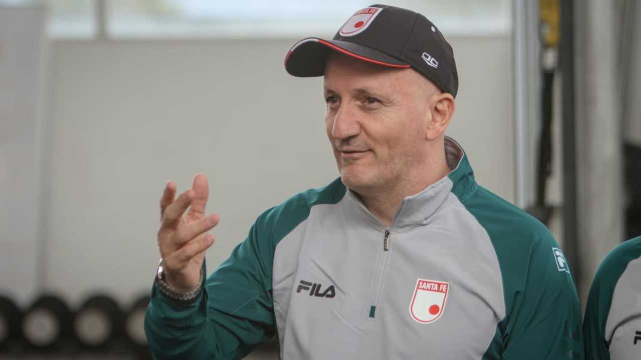 pablo repetto director tecnico entrenador dt independiente santa fe delantero franco fagúndez santos laguna refuerzo copa libertadores incorporacion incorporaciones mercado fichajes oferta futbol profesional colombiano fpc liga betplay dimayor