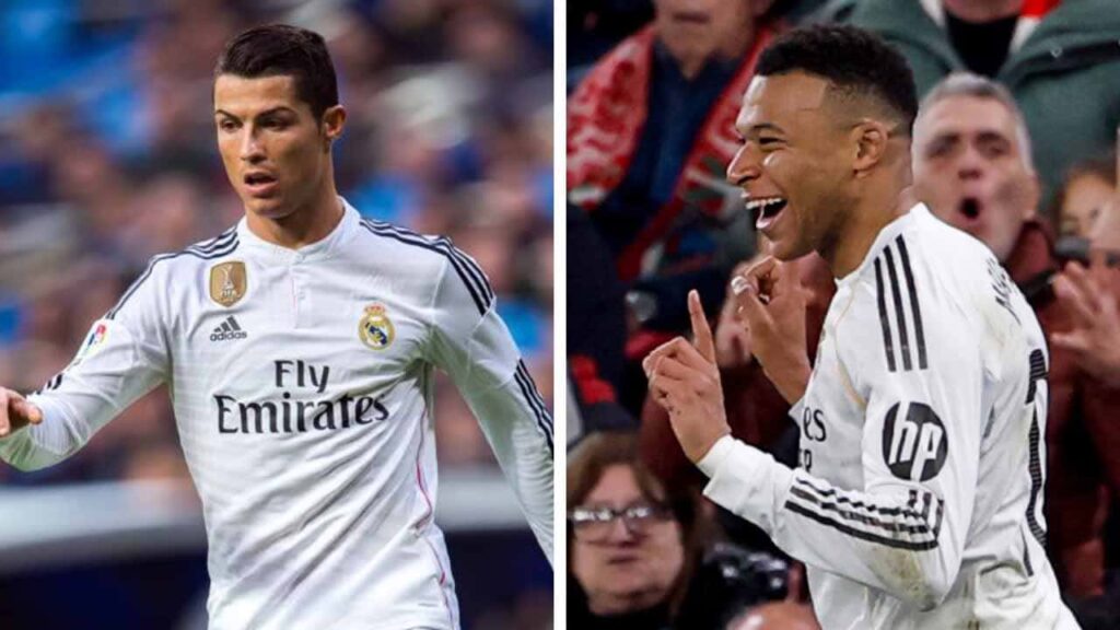 real madrid mbappe goles 2025 camino record cristiano ronaldo