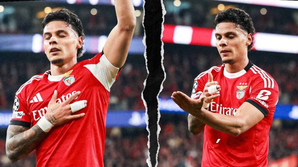 richard rios champions league benfica napoli