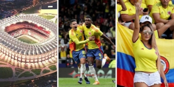mundial 2026 seleccion colombia fase grupos horarios a que hora juega sedes estadios ciudades ciudad mexico azteca miami guadalajara portugal aficion aficiones nestor lorenzo james rodriguez luis diaz uzbekistan akron hard rock stadium concentracion federacion colombina futbol jesurum fifa