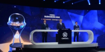 copa sudamericana 2026 sorteo enfrentamientos cruces equipos colombianos clubes atletico nacional millonarios america bucaramanga cuando juegan partido unico fechas estadio conmebol sede atanasio girardot barranquilla final asuncion Paraguay