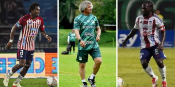junior barranquilla didier moreno yimmi chara renovacion mercado fichajes refuerzos contrataciones contratados incorporaciones nuevos jugadores futbolistas pases oferta altas bajas salen llegan futbol profesional colombiano fpc liga betplay dimayor colombia colombiano transferencias transferidos ventana fichado alberto gamero deportivo cali
