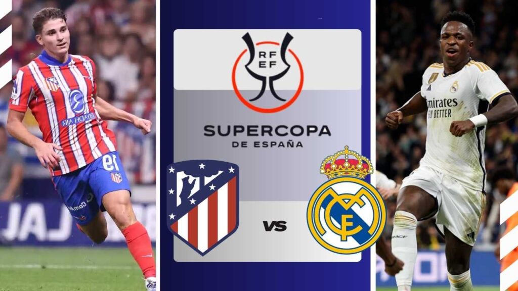 real madrid atletico donde ver hoy vivo online plataformas streaming transmision transmisiones emision emisiones app aplicaciones canal canales tv television en directo senal abierta youtube futbol gratis paginas web sitios internet a que hora juegan horarios países donde pasan como ver supercopa espana espanol arabia saudita win sports espn directv movistar colombia espana argentina mexico