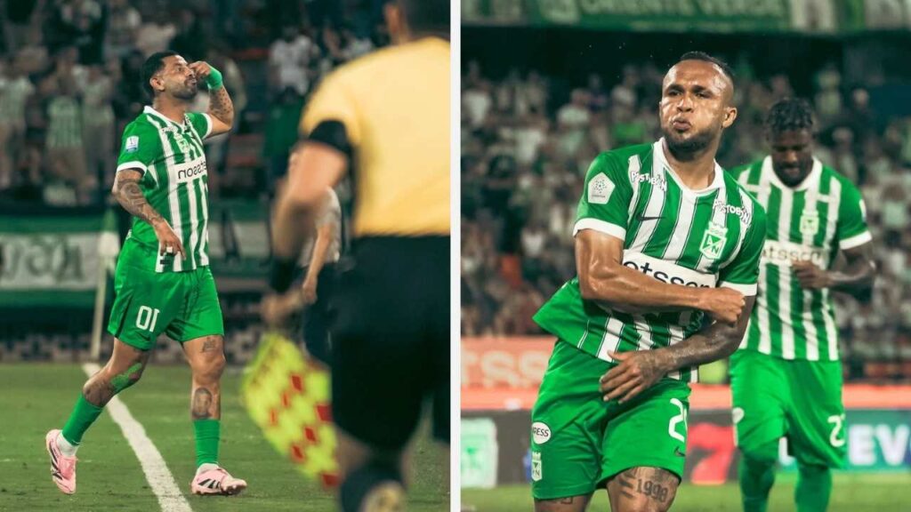 atletico nacional goleada boyaca chico gol cardona golazo atanasio girardot debut liga betplay dimayor futbol profesional colombiano fpc andres sarmiento diego arias hinchas hinchada mitad cancha fermani refuerzos contrataciones carolina ardila