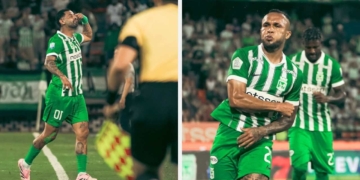 atletico nacional goleada boyaca chico gol cardona golazo atanasio girardot debut liga betplay dimayor futbol profesional colombiano fpc andres sarmiento diego arias hinchas hinchada mitad cancha fermani refuerzos contrataciones carolina ardila