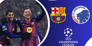 barcelona copenhague donde ver hoy vivo online plataformas streaming transmision transmisiones emision emisiones app aplicaciones canal canales tv television en directo senal abierta youtube futbol gratis paginas web sitios internet a que hora juegan horarios países donde pasan como ver champions league liga campeones europa playoff movistar espana colombia espn win sports directv argentina fox mexico